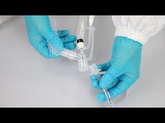 MCREAT 24H Y σύστημα κλειστής αναρρόφησης (Double Swivel Elbow, ενσωματωμένο σε προσαρμογέα MDI)