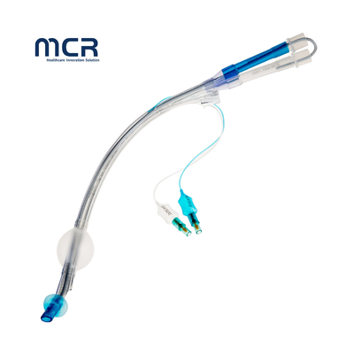 Ιατρικά καταναλωτικά προϊόντα PVC Endotracheal Tube Manufacturer Διπλό φως Endobronchial Tubes με κάμερα