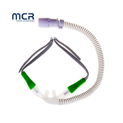 Η CPAP χρησιμοποιεί φιαλίδες οξυγόνου υψηλής ροής PVC για ενήλικες