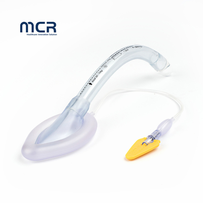 OEM Ξαναχρησιμοποιήσιμη μάσκα λάρυγγα PVC με μαλακό μανσέτο