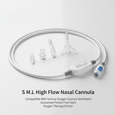Καλή τιμή. S M L High Flow Nasal Cannula Συμβατό με διάφορες πηγές οξυγόνου και αναπνευστήρες Περίοδος εγγύησης Πέντε χρόνια Συσκευή οξυγονοθεραπείας σε απευθείας σύνδεση
